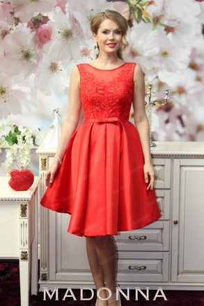 Вечернее платье модель "Бэни красное"